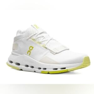 Size 12 - New Men's ON CLOUDNOVA 2 White/Limelight